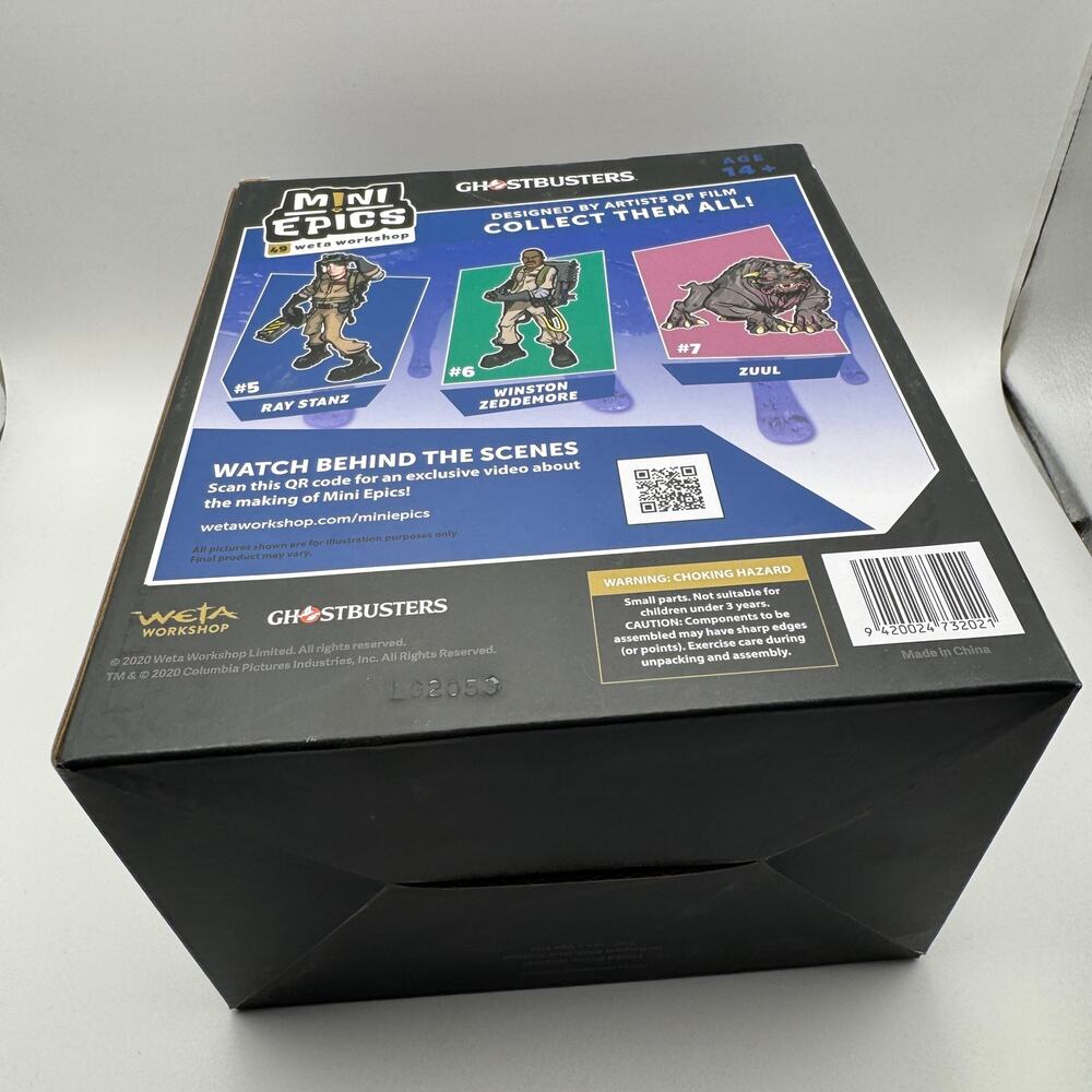 NEW Ghostbusters Mini Epics Ray Stanz #5 Figure Weta Workshop Rare NIB - Picture 8 of 9